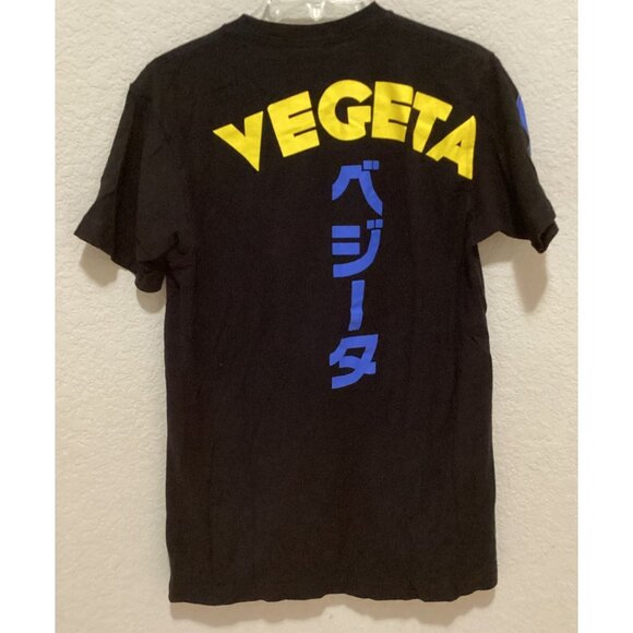 Dragon Ball Z Vegeta Super Saiyan Black T-Shirt Size M - Picture 5 of 6